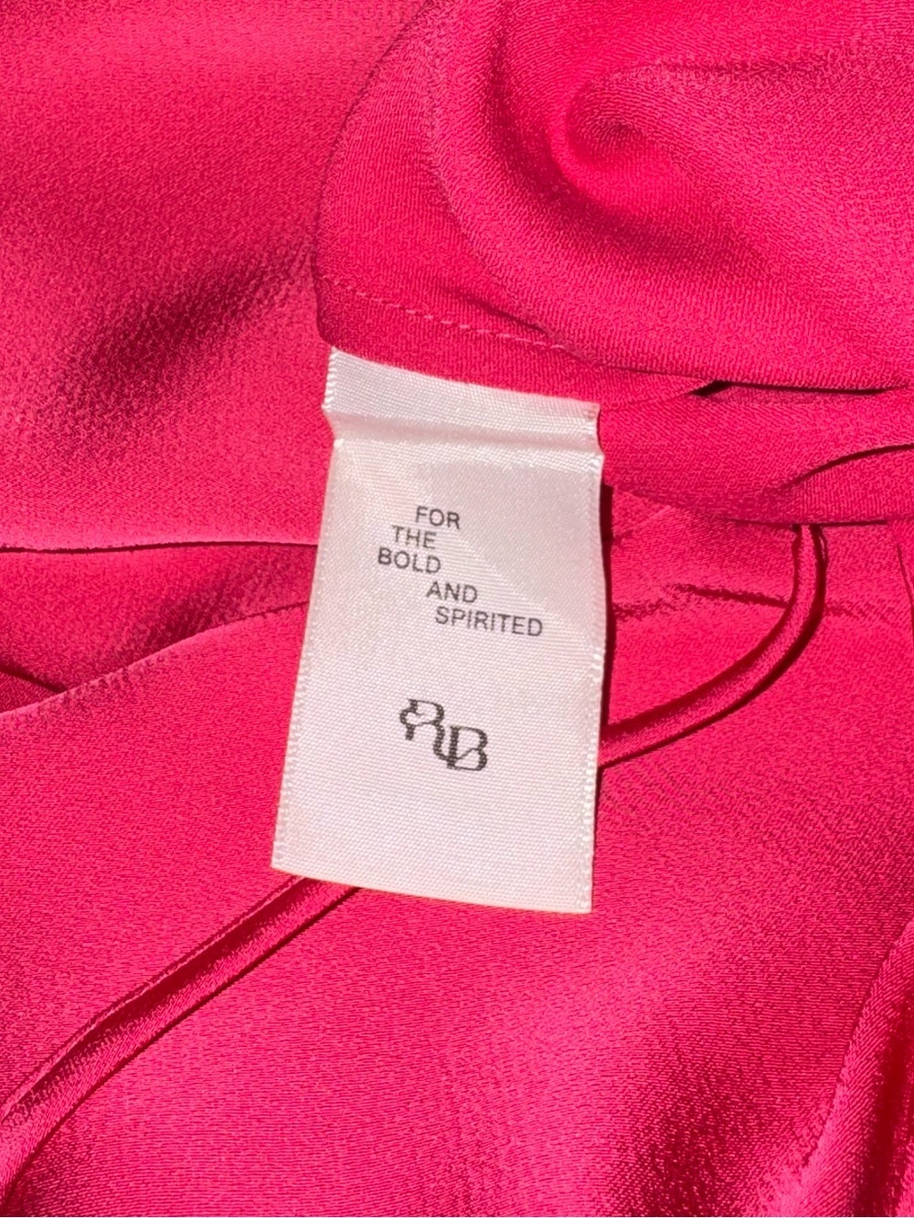 NWT Rat & Boa Anastasia Dress Pink Maxi Long Satin Slip Slit VNeck Rare New Sexy - Picture 9 of 9